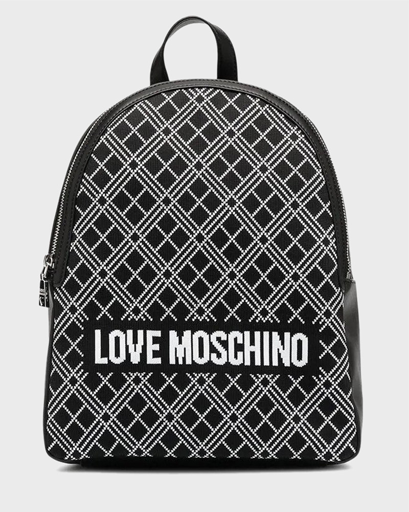 Love Moschino Σακίδιο Πλάτης Ιntarsia-knit Logo Backpack - JC4075PP1BLL1 -  sagiakos-stores.gr