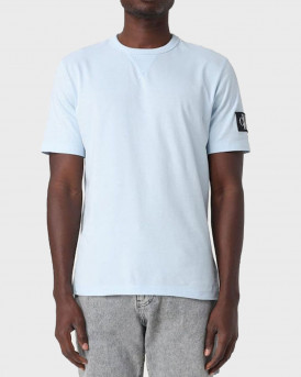 CALVIN KLEIN ΑΝΔΡΙΚΟ T-SHIRT ΚΑΝΟΝΙΚΗ ΓΡΑΜΜΗ - J30J323484 - ΣΙΕΛ