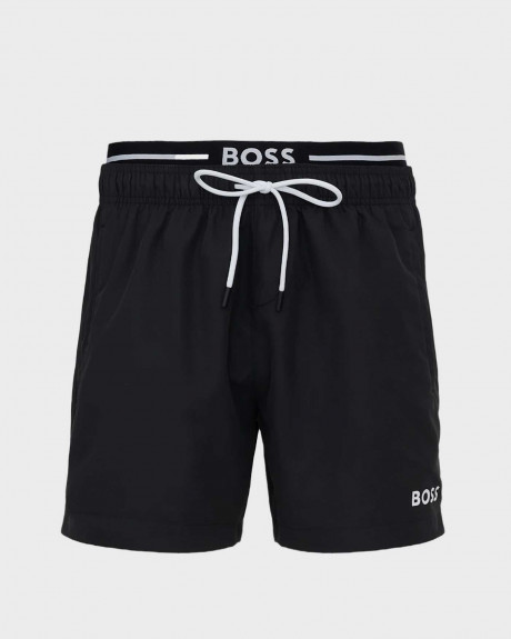 BOSS MEN'S SWIMSHORTS REGULAR FIT WITH LOGO - 50515294 AMUR