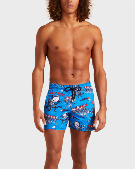 VILEBREQUIN AU MERLU ROUGE MEN'S SWIM SHORTS - MSOAF130