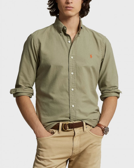 POLO RALPH LAUREN ΑΝΔΡΙΚΟ ΠΟΥΚΑΜΙΣΟ ΚΑΝΟΝΙΚΗ ΓΡΑΜΜΗ - 710805564034