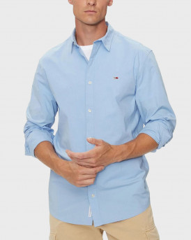 TOMMY HILFIGER MEN'S SHIRT REGULAR FIT - DM0DM19519 - LIGHT BLUE