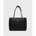 GUESS GIULLY WOMEN'S TOTE BAG - QG874824  - BLACK