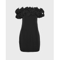 VERO MODA ΓΥΝΑΙΚΕΙΟ ΦΟΡΕΜΑ ΜΙΝΙ OFF SHOULDER - 10316673 - ΜΑΥΡΟ