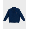 BLACKTOP FOUNDATION MEN'S HALF-ZIP FLEECE - FREEZE - BLUE